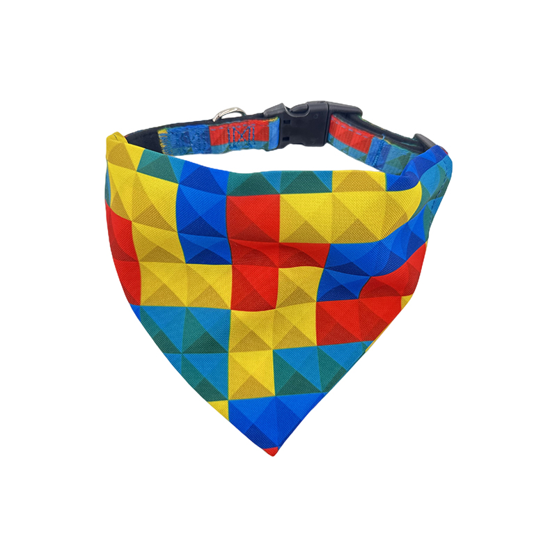 Bandanas para perros a cuadros de búfalo, collares, accesorios para mascotas para perros pequeños y medianos, gatos