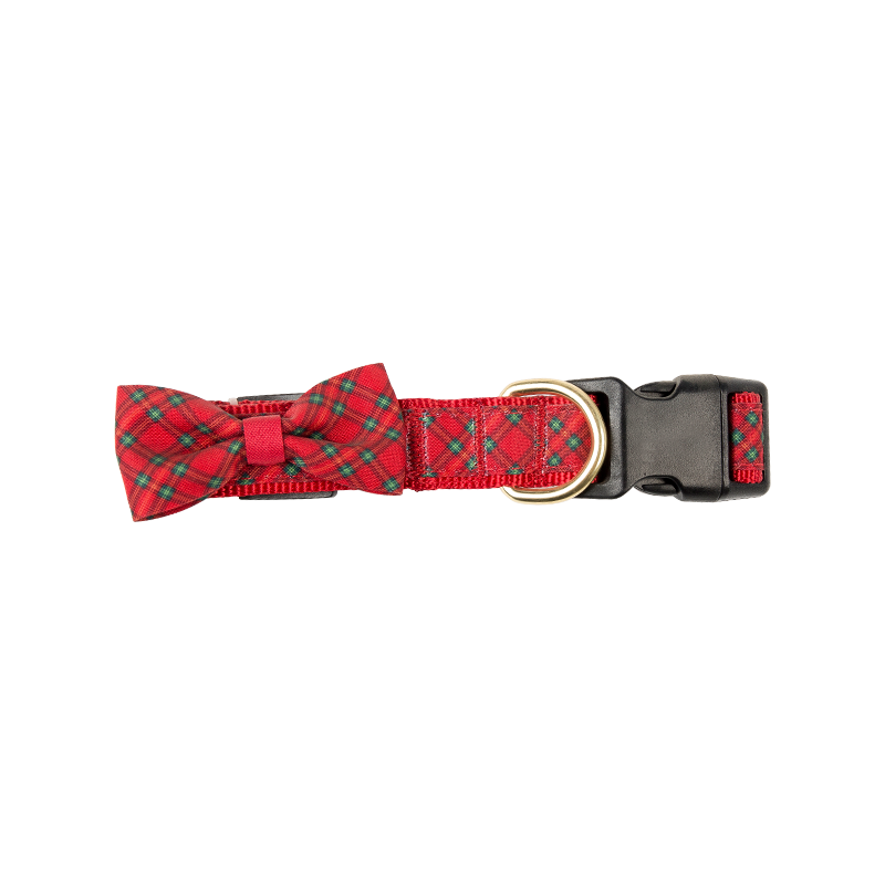 Collar Suave Rojo para Perro Pequeño Mediano Grande